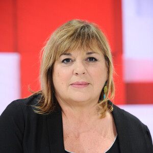 Exclusif - Michèle Bernier - Enregistrement de l'émission "Vivement Dimanche prochain" au studio Gabriel à Paris, présentée par M.Drucker et diffusée le 12 mai 2019 sur France 2. Le 30 avril 2019 © Guillaume Gaffiot / Bestimage