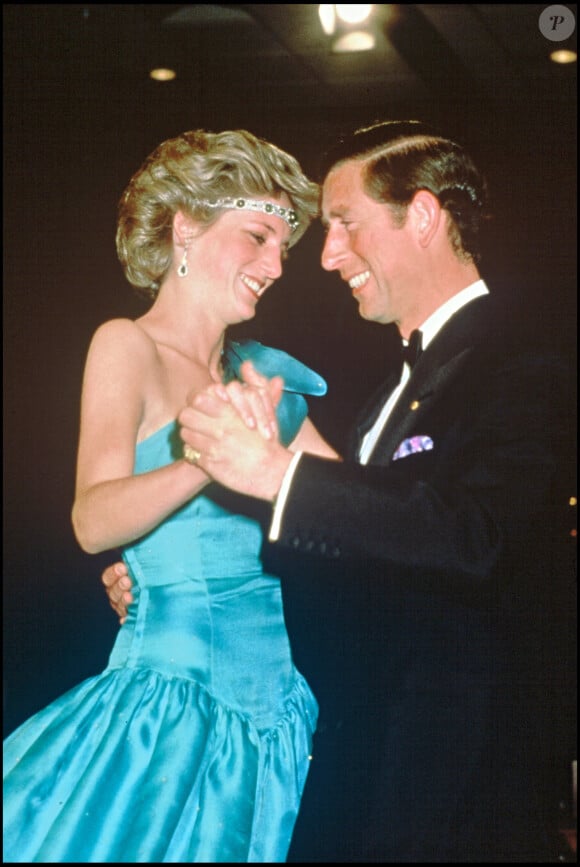 Le prince Charles et Diana en 1985.