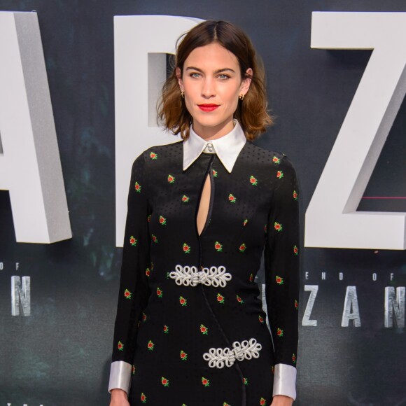 Alexa Chung - Première du film "The Legend of Tarzan" à l'Odeon Leicester Square à Londres. Le 5 juillet 2016 © Chris Joseph / Zuma Press / Bestimage