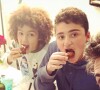 Gil Alma en famille sur Instagram. Le 20 janvier 2021.