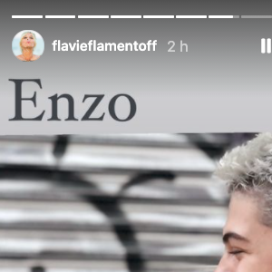Flavie Flament rend hommage à son fils Enzo le 8 février 2021 pour son 17e anniversaire.