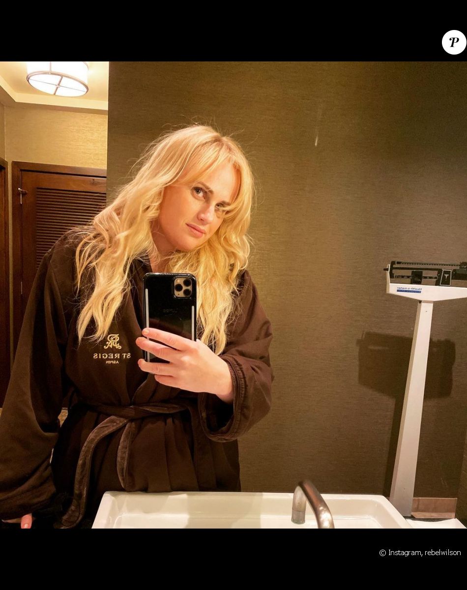 Rebel Wilson sur Instagram, janvier 2021.