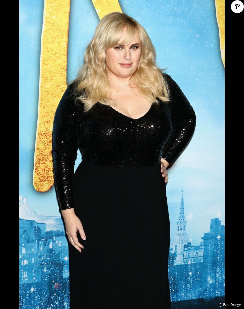 Rebel Wilson à la première de "Cats" au Lincoln Center à New York.
