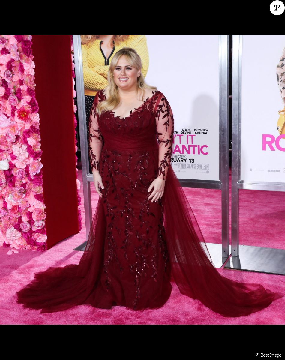 Rebel Wilson à la première de "Isn't It Romantic" à The Theatre de l'hôtel Ace à Los Angeles le 11 février 2019.
