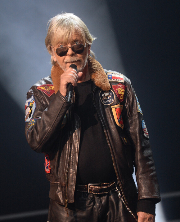 Le chanteur Renaud (Prix spécial de la Sacem) - Grand Prix Sacem 2018 à la salle Pleyel à Paris présenté par V. Dedienne, le 10 décembre 2018. © Veeren/Bestimage 