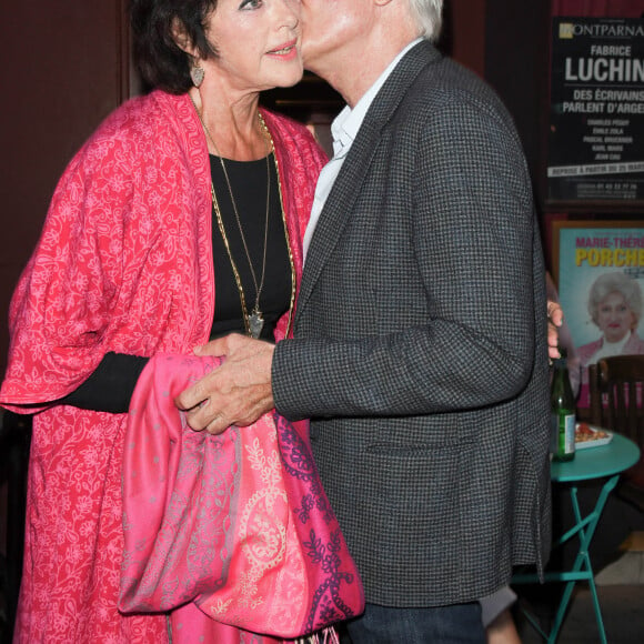 Anny Duperey et Bernard Le Coq - 5e édition des "Trophées du Bien-Etre" au théâtre de la Gaité-Montmartre à Paris. Le 16 septembre 2019. © Coadic Guirec/Bestimage