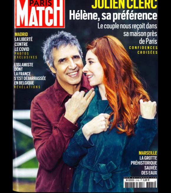 Couverture du "Paris Match" du 11 février 2021