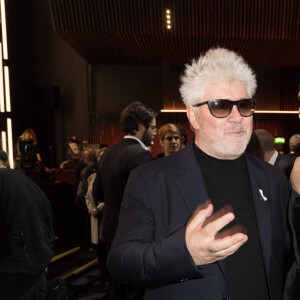 Pedro Almodovar, Juliette Binoche - 43ème cérémonie des Cesar à la salle Pleyel à Paris, le 2 mars 2018. © Dominique Jacovides - Olivier Borde / Bestimage