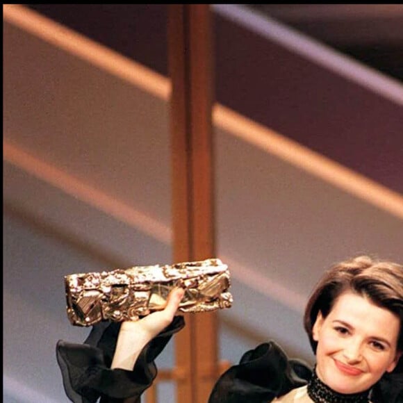 Juliette Binoche sacrée aux César en 1994.