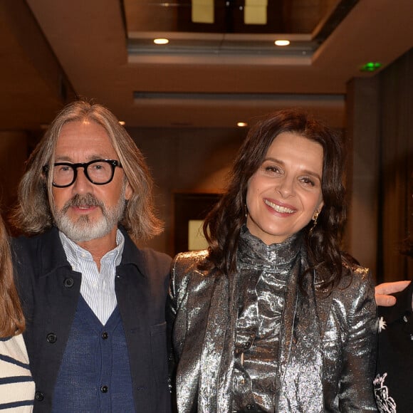 Exclusif - Juliette Binoche, Martin Provost, Marie Zabukovec, Lily Taieb, Anamaria Vartolomei et Pauline Briand- Projection du film " La bonne épouse " lors de l'ouverture de" My French Film Festival " d'Unifrance à Paris le 15 janvier 2020 . © Christophe Clovis - Veeren Ramsamy / Bestimage