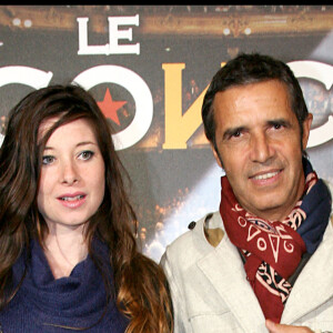 Julien Clerc et sa femme Hélène à Paris en 2009.