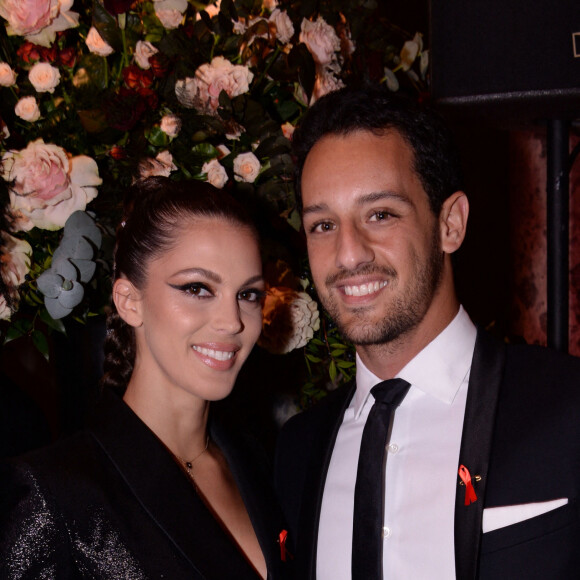 Iris Mittenaere (Miss France et Miss Univers 2016) et son compagnon Diego El Glaoui lors de la soirée de gala de la 18ème édition du "Dîner de la mode du Sidaction" au Pavillon Cambon Capucines - Potel et Chabot à Paris, France, le 23 janvier 2020. © Rachid Bellak/Bestimage .