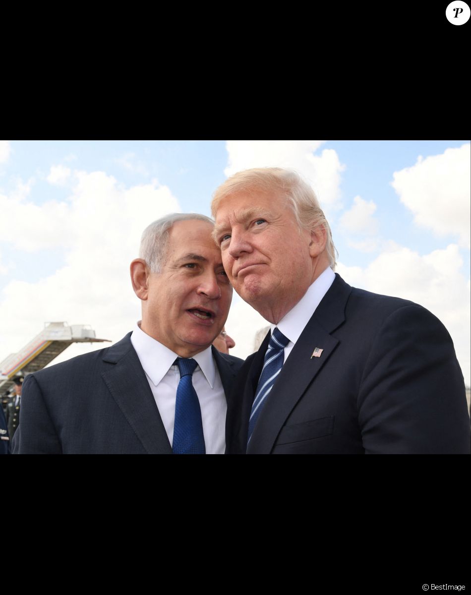 Benyamin Netanyahou, Donald Trump - Donald Trump visite du musée de l'Holocauste en Israel, puis rencontre M. Abbas avant de s'envoler pour l'Italie ou il doit assister au somment du G7 à Taormina
