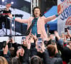 Harry Styles en concert pour l'émission "Today" au Rockefeller Center à New York, le 26 février 2020.