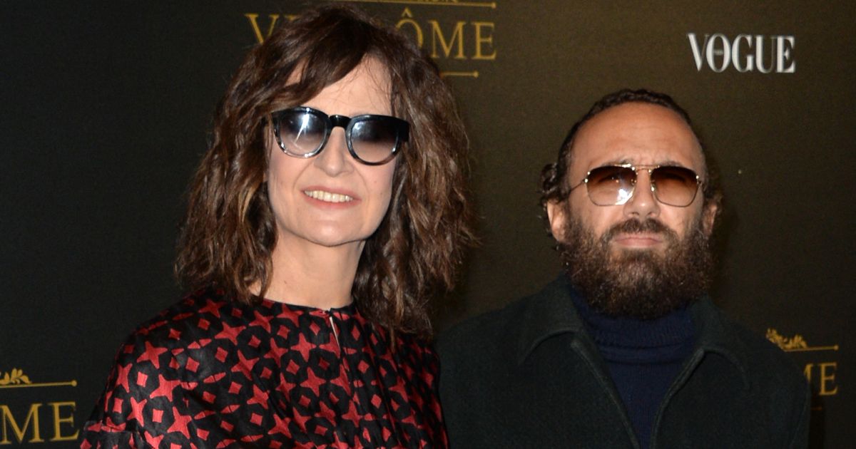 Valérie Lemercier et son compagnon Mathias Kiss - Vogue Paris présente