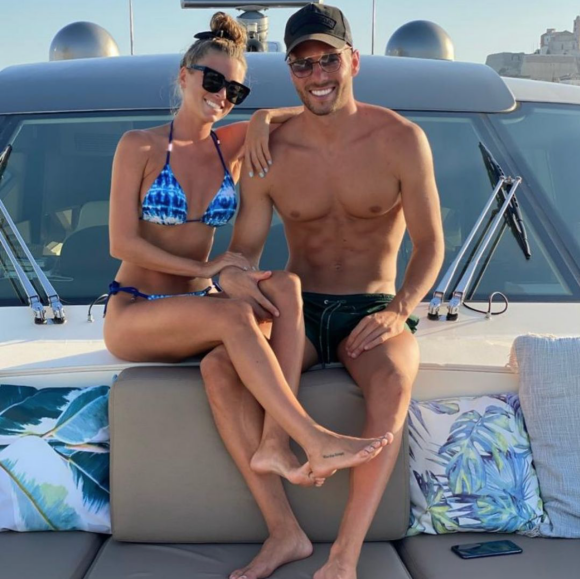 Luca Zidane et sa petite amie Marina en novembre 2020.
