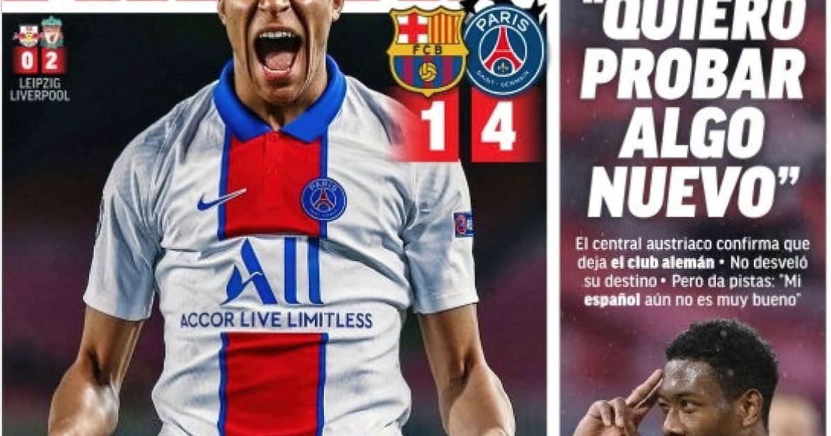 Barça - PSG : Kylian Mbappé phénoménal, plébiscité par la ...