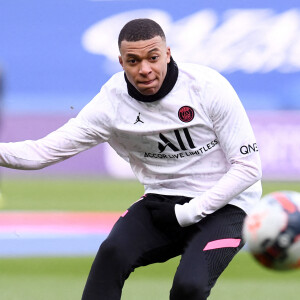 Kylian Mbappé- Rencontre de football en ligue 1 Uber Eats - Paris Saint-Germain (PSG) (2) contre Nice (1) à Paris le 13 février 2021. © Philippe LecoeurPanoramic/Bestimage