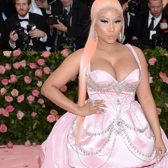 Nicki Minaj - Arrivées des people à la 71ème édition du MET Gala (Met Ball, Costume Institute Benefit) sur le thème "Camp: Notes on Fashion" au Metropolitan Museum of Art à New York.