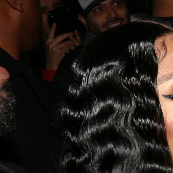 Nicki Minaj arrive à la soirée Sundays Grammy au club Argyle à Hollywood le 10 février 2019. © CPA / Bestimage