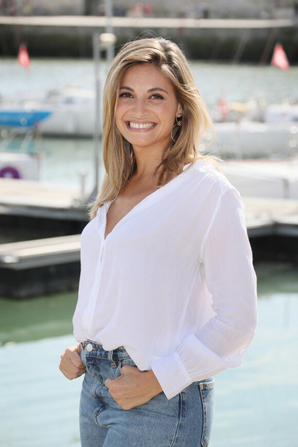 Jennifer Dubourg-Bracconi - Photocall de la série "Un si grand soleil" lors de la 21ème édition du Festival de la Fiction TV de la Rochelle. Le 14 septembre 2019 © Patrick Bernard / Bestimage