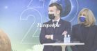 Brigitte et Emmanuel Macron, couple assorti pour l'exploit de "Perseverance"