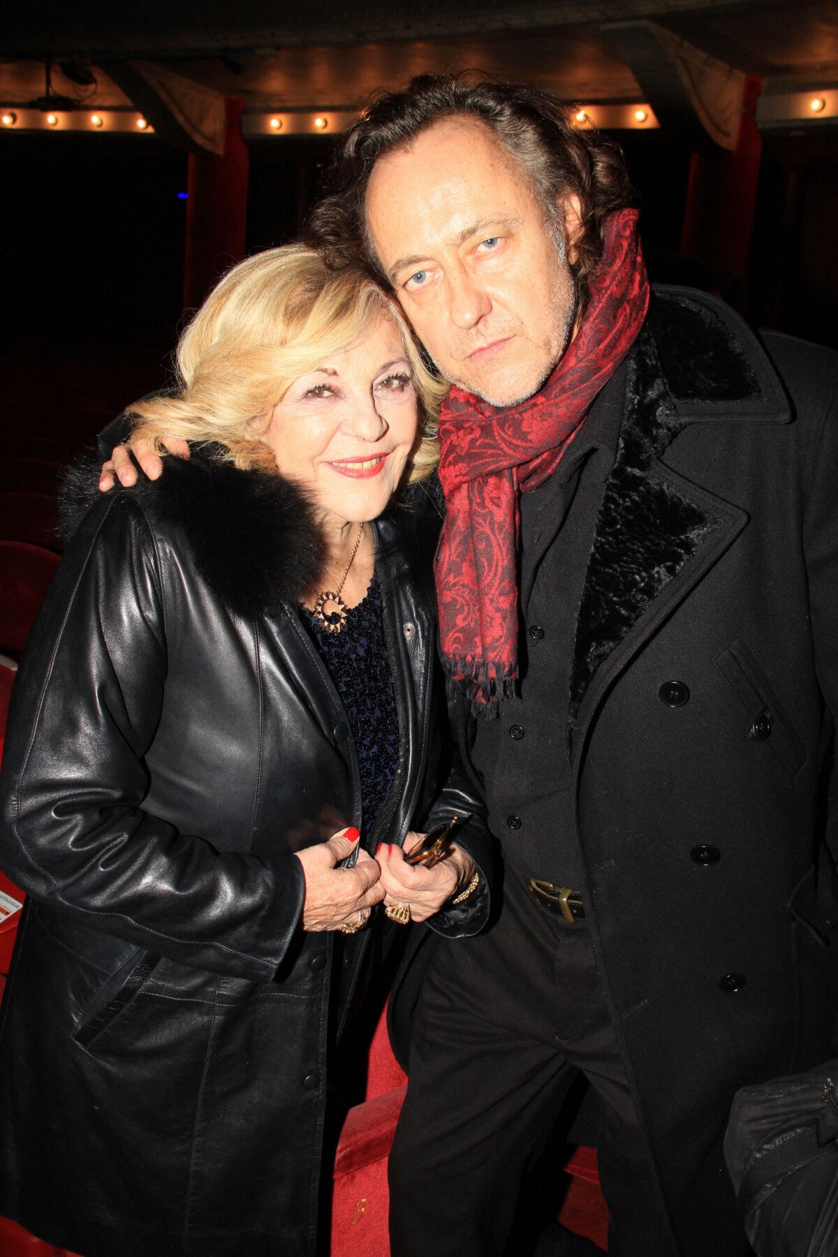 Photo : Nicoletta et son mari Jean-Christophe Molinier - Singrid Campion en  concert au théâtre De La Gaite Montparnasse à Paris. Le 6 janvier 2020. ©  Philippe Baldini/Bestimage - Purepeople