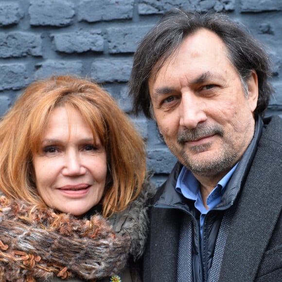 Clémentine Célarié et Serge Riaboukine - Rencontre avec l'équipe du film "En Mille Morceaux" lors du 8e Festival 2 Valenciennes. Le 21 mars 2018. © Veeren/Bestimage