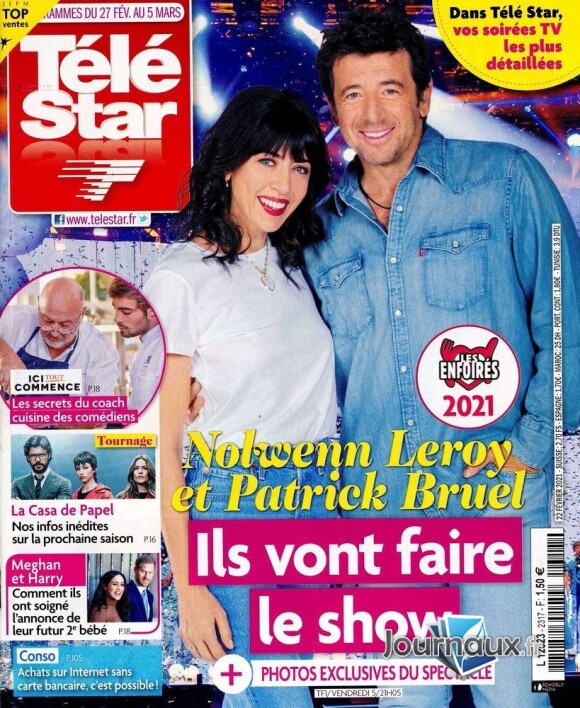 Retrouvez l'interview de Clémentine Célarié dans le magazine Télé Star, n° 2317 du 22 février 2021.