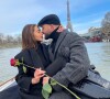Nabilla Benattia et Thomas Vergara amoureux à Paris, le 14 février 2021