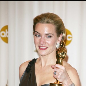 Kate Winslet avec son Oscar en 2009.