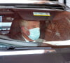 Le prince Charles après avoir rendu visite à son père le prince Philip, hospitalisé à l'hôpital du roi Édouard VII à Londres, Royaume Uni, le 20 février 2021.