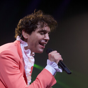Mika (Michael Holbrook Penniman Jr) en concert au PalaEur à Rome dans le cadre de sa tournée "Revelation Tour" le 27 novembre 2019.