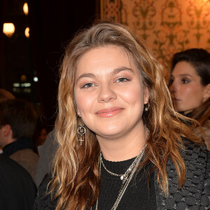 Louane Emera - After Show du défilé de mode Haute-Couture printemps-été 2020 "Jean-Paul Gaultier" au théâtre du Châtelet à Paris le 22 janvier 2020. © Christophe Clovis-Veeren Ramsamy / Bestimage