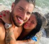 Sarah Fraisou et Ahmed amoureux à la plage, le 27 août 2020