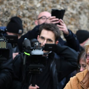 Isabelle Balkany vient chercher son mari Patrick Balkany libéré de la prison de la Santé le 12 février 2020.