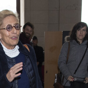 Isabelle Balkany à la sortie du tribunal de Paris le 11 décembre 2019.