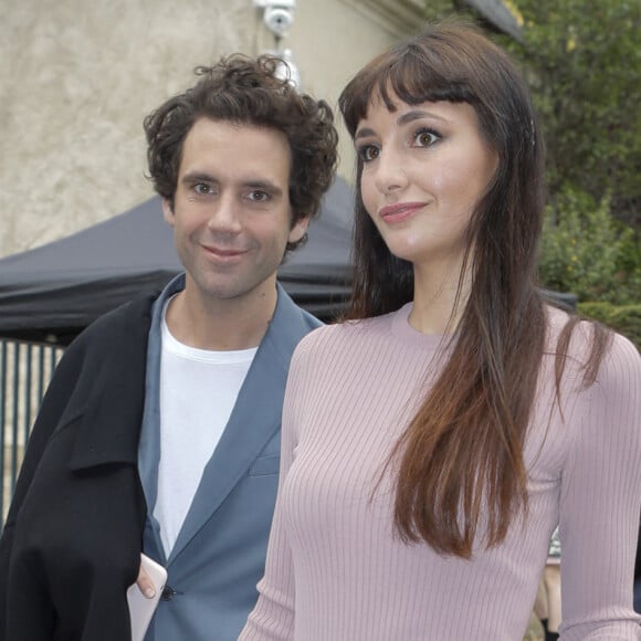 Mika et sa soeur Paloma Penniman à la sortie d'un défilé Valentino, lors de la Fashion Week de Paris. Le 29 septembre 2019. © Veeren-Clovis/Bestimage