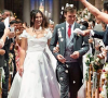 Le mariage religieux de Louis Ducruet et Marie Chevallier à Monaco, le 27 juillet 2019.