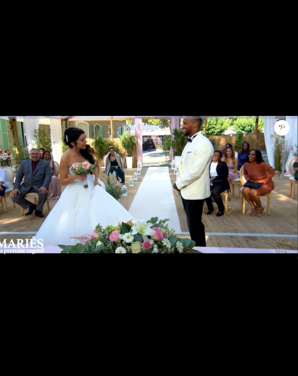 Mariage de Mélina et Yannick dans "Mariés au premier regard 2021" le 8 mars sur M6