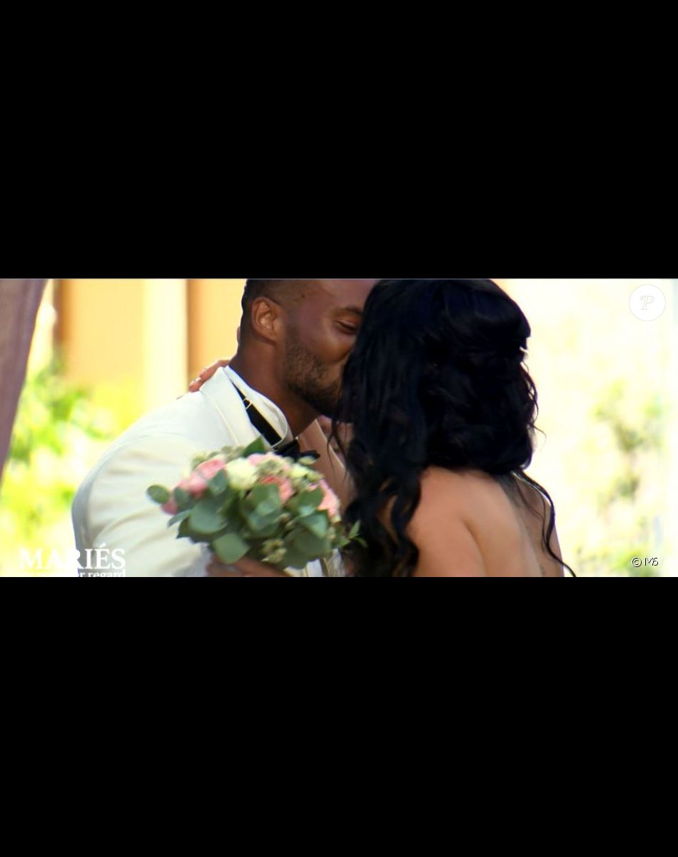 Mariage de Mélina et Yannick dans "Mariés au premier regard 2021" le 8 mars sur M6