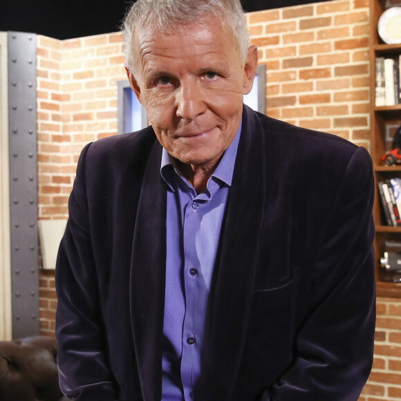 Patrick Poivre d'Arvor lors de l'enregistrement de l'émission Rembob'INA à Paris le 15 octobre 2019. © Gwendoline Le Goff / Panoramic / Bestimage