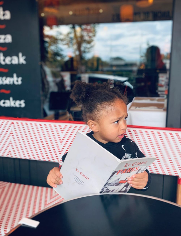 Alexis Olympia Ohanian Jr, la fille de Serena Williams et Alexis Ohanian. Octobre 2020.