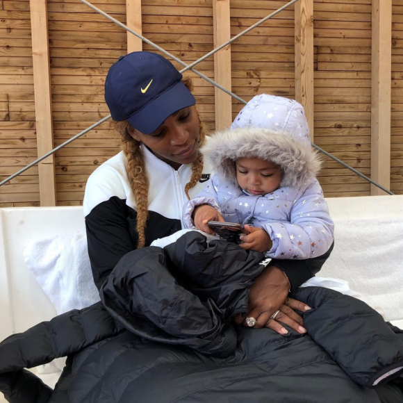 Serena Williams et sa fille Olympia. Mai 2019.