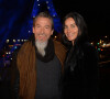 Exclusif - Florent Pagny et sa femme Azucena Caman - Backstage du concert anniversaire des 130 ans de la Tour Eiffel à Paris. © Perusseau-Veeren/ Bestimage