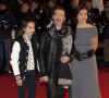 Florent Pagny, sa femme Azucena et leur fille Ael - 15eme edition des NRJ Music Awards a Cannes. Le 14 decembre 2013