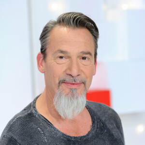 Exclusif - Florent Pagny - Enregistrement de l'émission "Vivement Dimanche" présentée par M.Drucker et diffusée le 1er mars 2020 sur France 2. Le 19 février 2020 © Guillaume Gaffiot / Bestimage