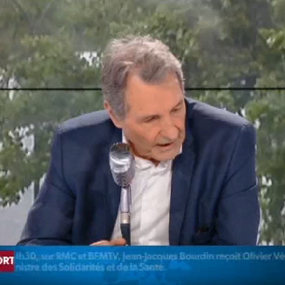 Jean-Jacques Bourdin anime sa dernière matinale sur RMC - 10 juillet 2020