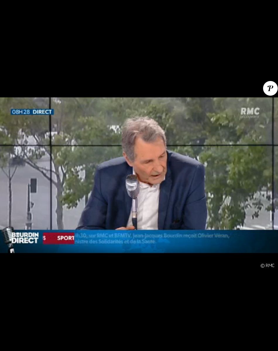 Jean-Jacques Bourdin anime sa dernière matinale sur RMC - 10 juillet 2020
