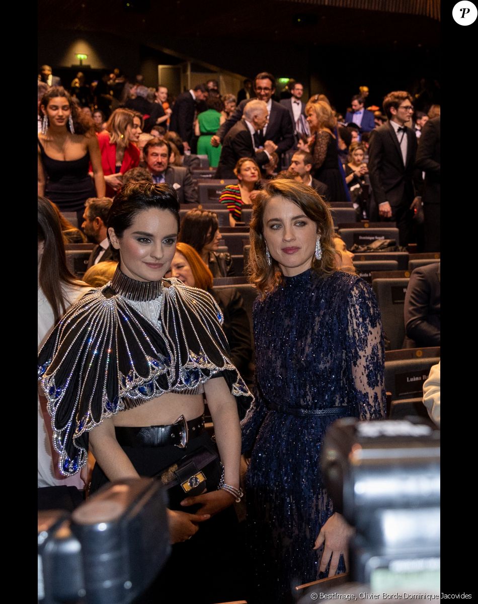 Noémie Merlant, Adèle Haenel - People dans la salle lors de la 45ème cérémonie des César à la salle Pleyel à Paris le 28 février 2020 © Olivier Borde / Dominique Jacovides / Bestimage